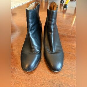 Madewell Black Ankle Boots